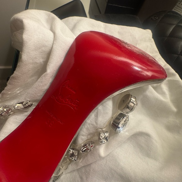 Christian Louboutin ROSALIE JEWEL HEELS #SOLDOUT SZ 39 - Picture 9 of 12